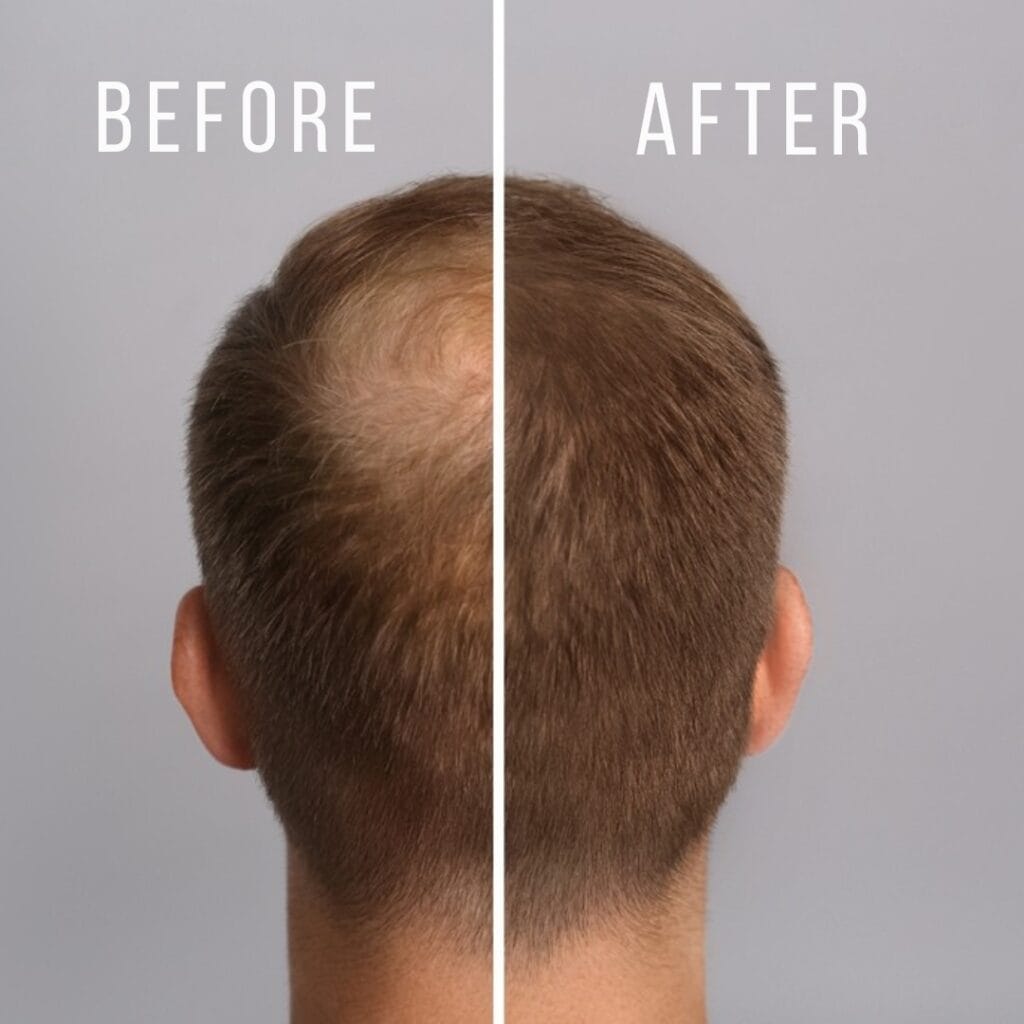 Regenerative therapy hair growth