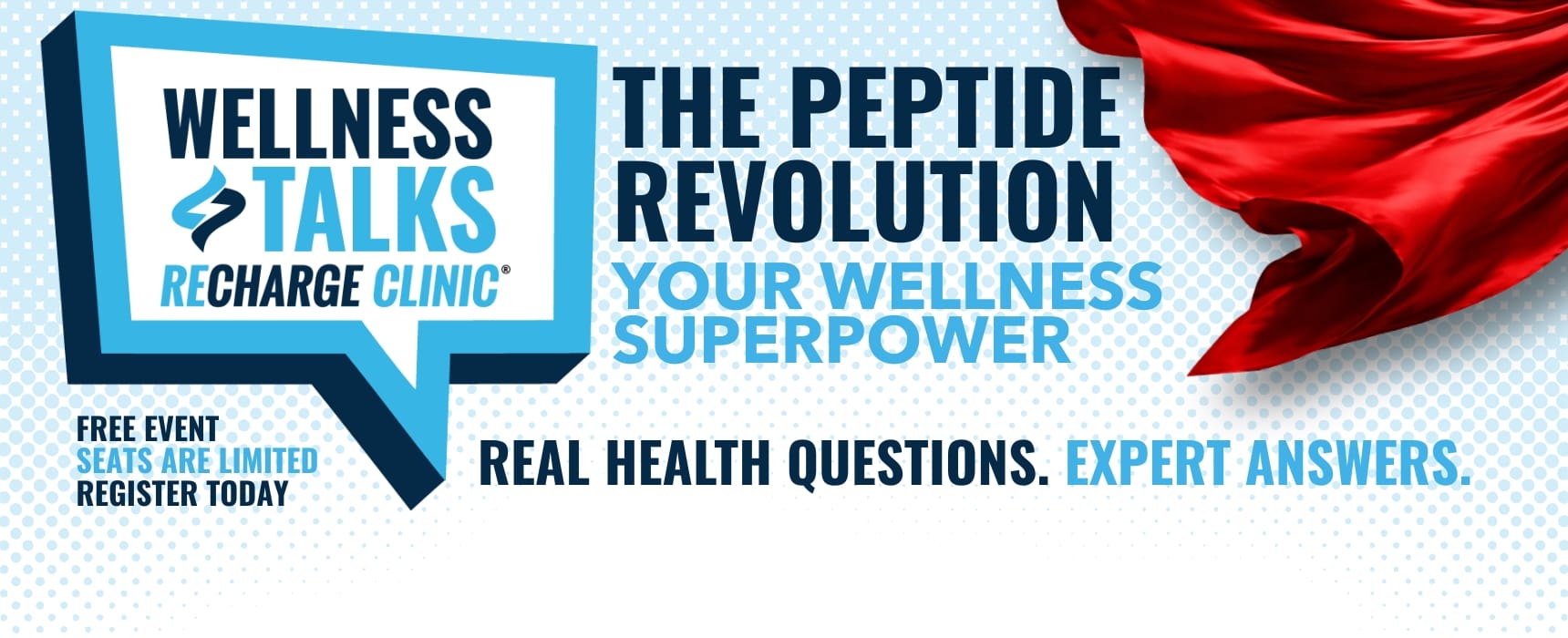 Recharge Clinic Wellness Talks - The Peptide Revolution