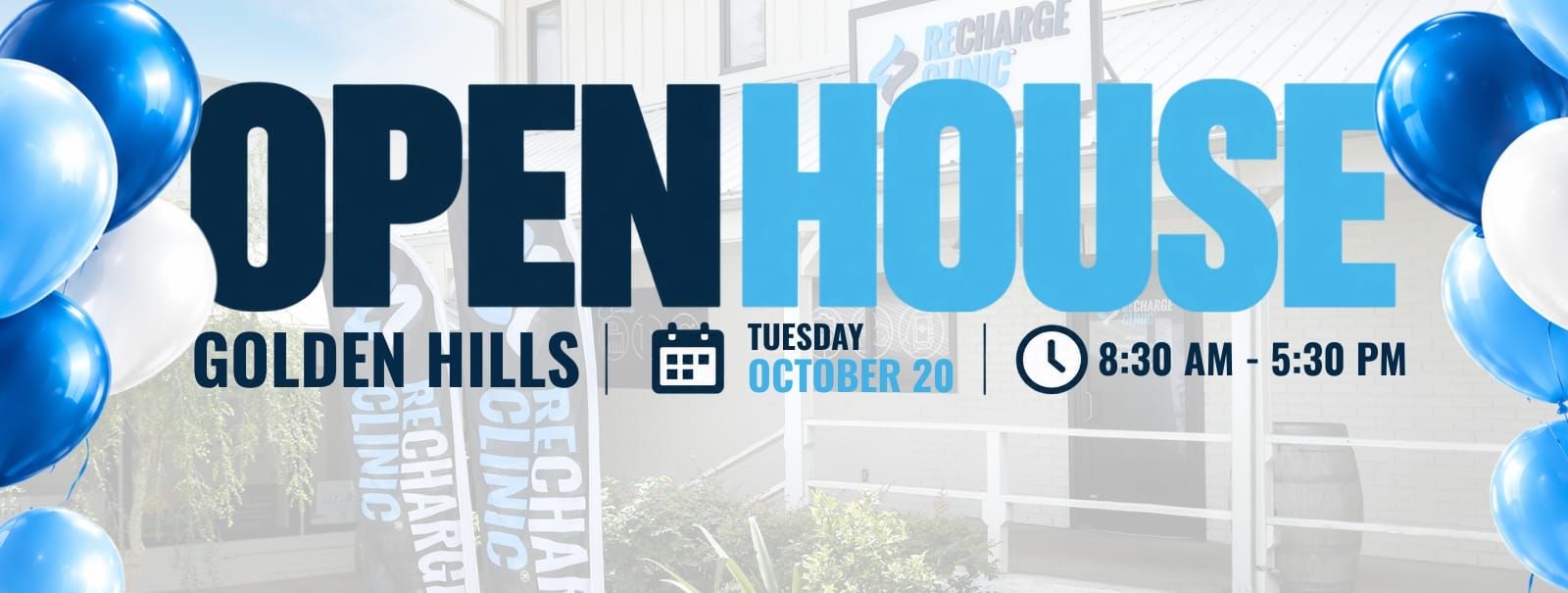 Recharge Clinic Golden Hills Open House